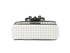Sweet Charity Spikes Crossbody, &pound;520, Handbags, White, Leather, Top view